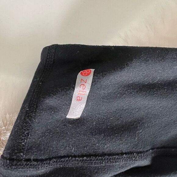 Zella Full Length Leggings Workout Athletic Activewear Black Womens M - Picture 4 of 10